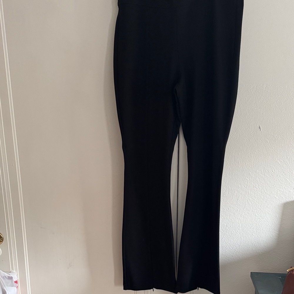 J. Crew Black Stretch Boot-Cut Pants